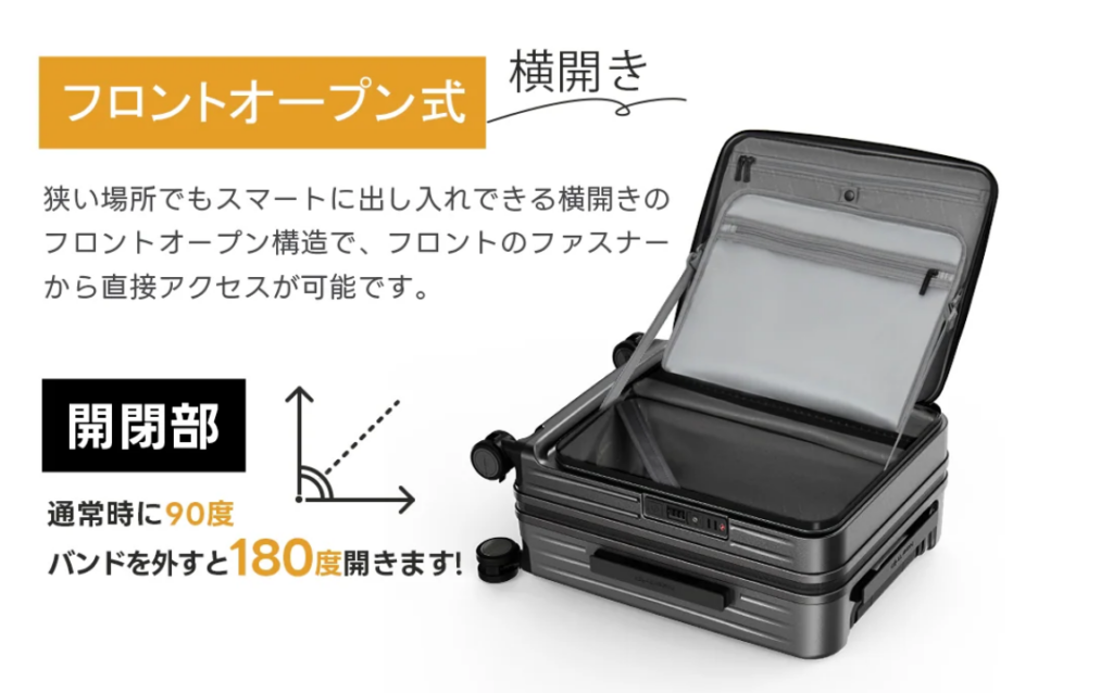 New Trip 0501　フロントオープン