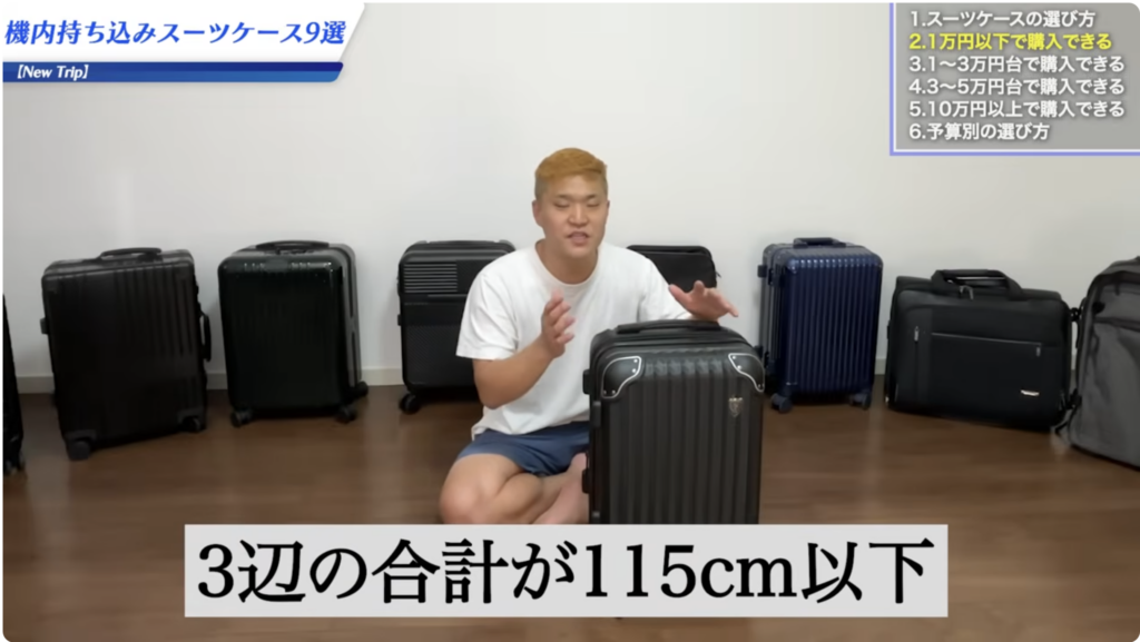 ANA・JALの機内持ち込み規定