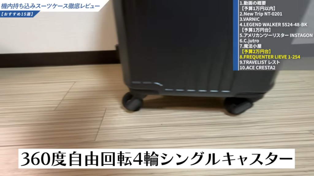 シングルキャスター