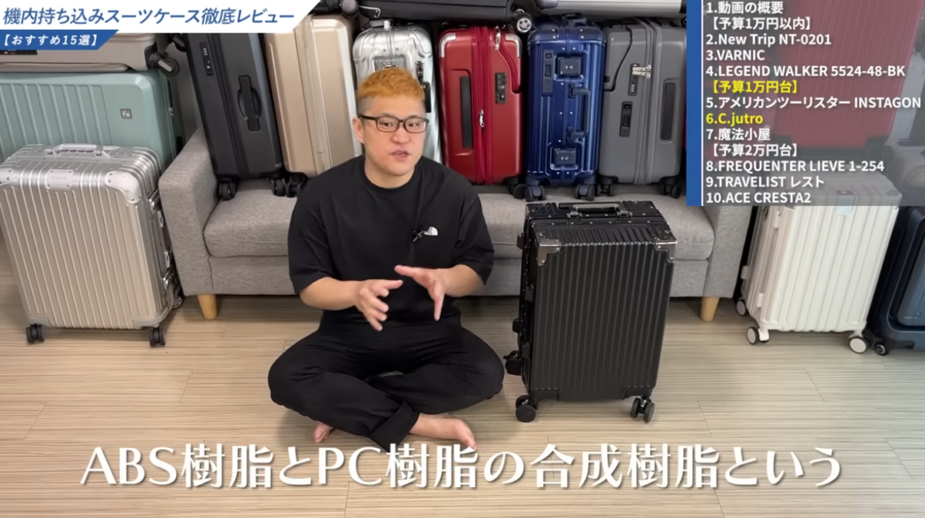 合成樹脂のボディ