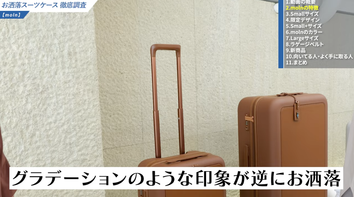 キャリーバーも同じ色