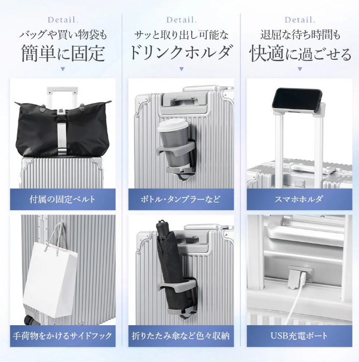 C.JUTRO Chrome Liteの機能