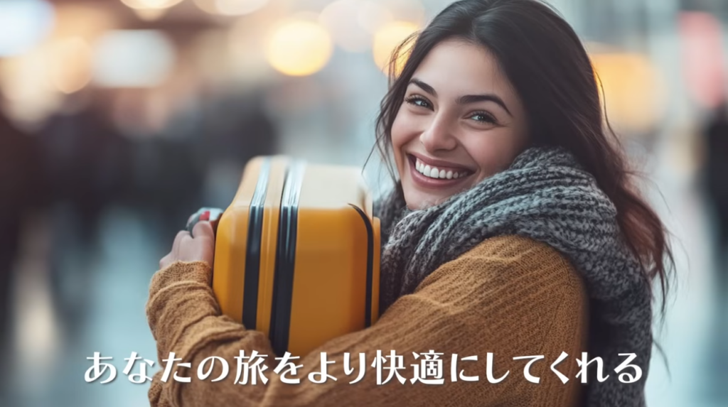 軽量スーツケースで楽しい旅にしましょう