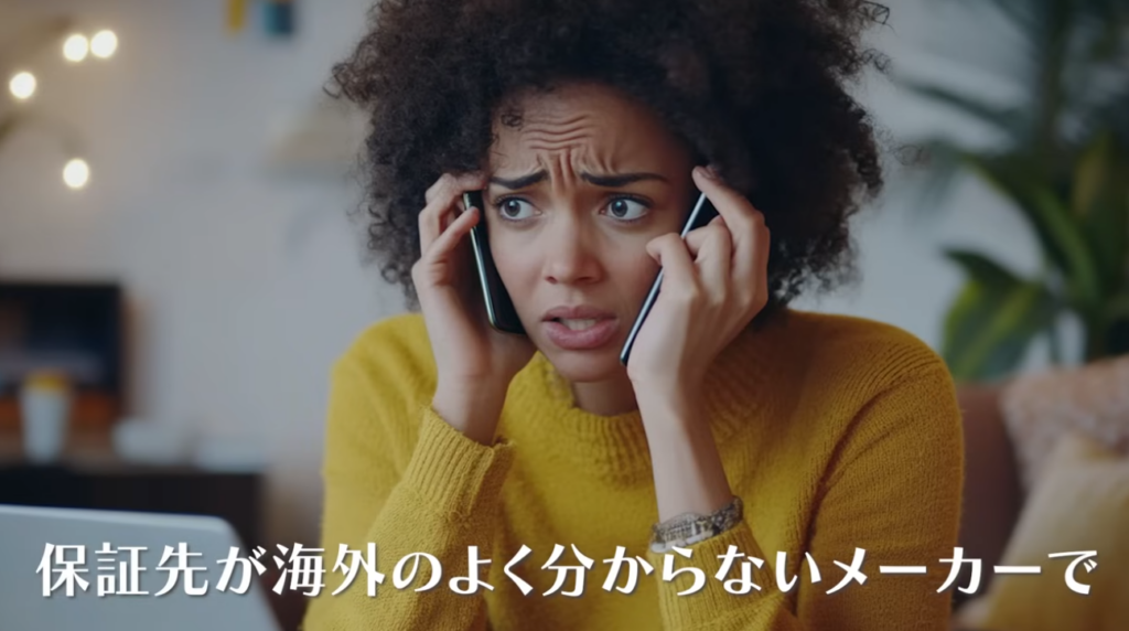 海外のメーカーはよくわからない場合が多い