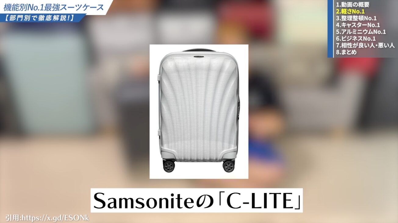 Samsonite C-Lite Spinner 75