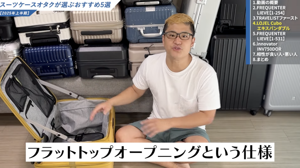 フラットトップオープニング