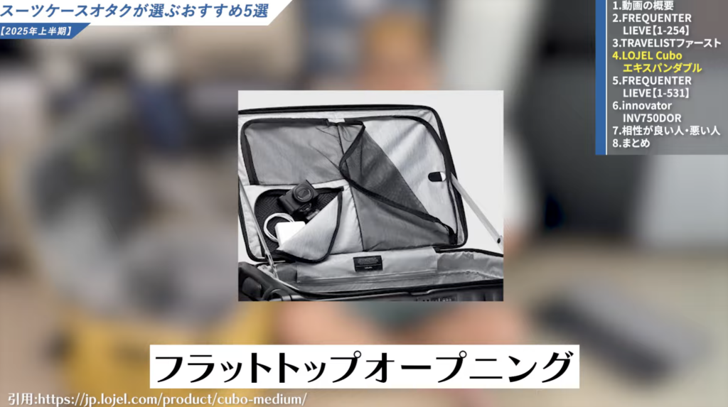 フラットトップオープニング