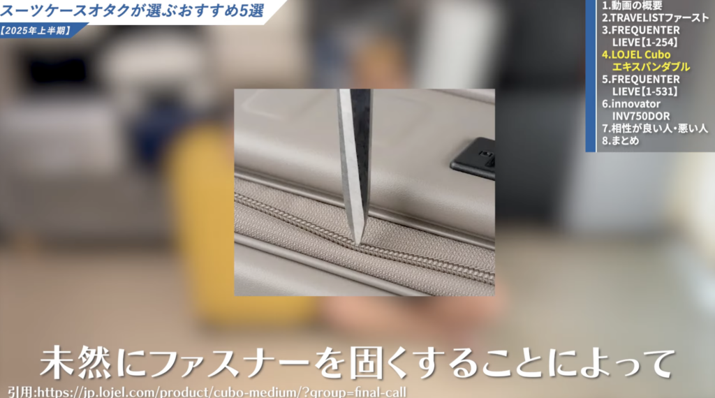 二重コイルファスナー