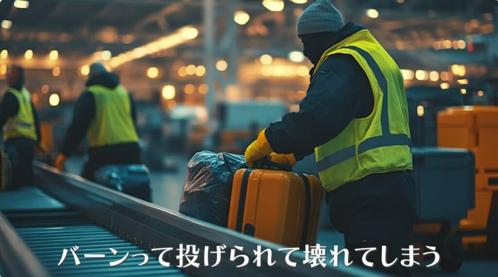 機内持ち込み不可が前提