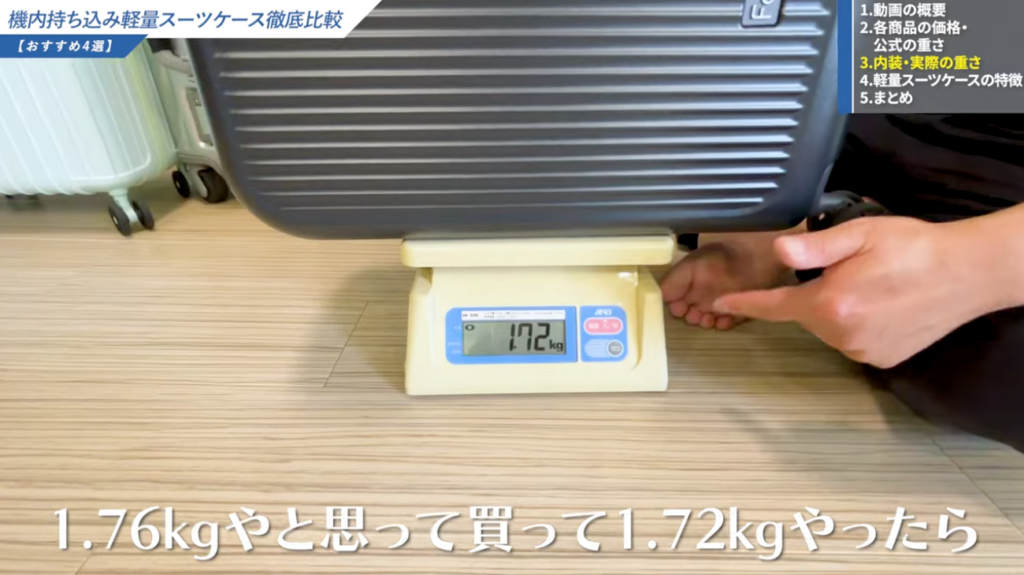 実際は17.6kg