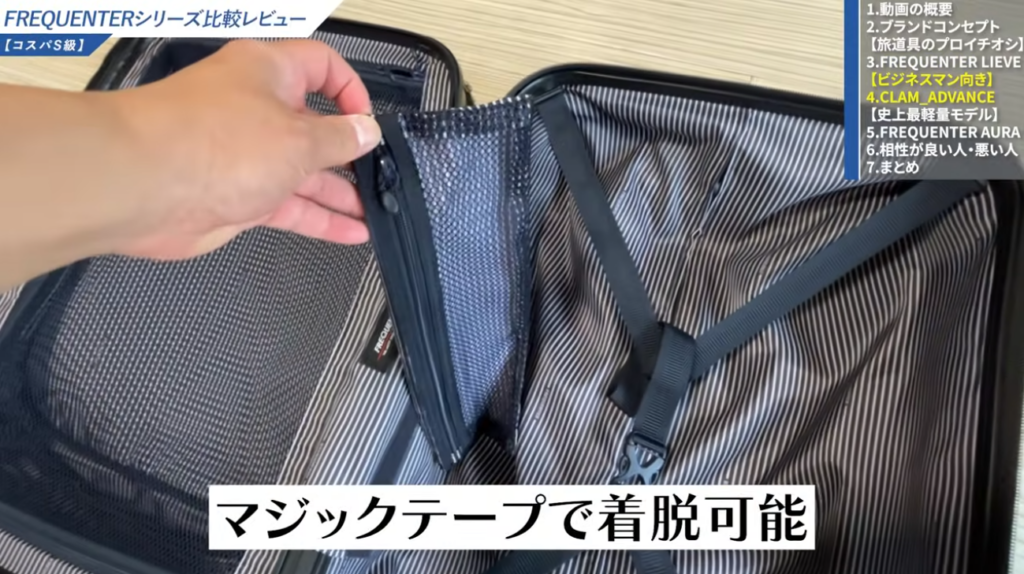 メッシュポーチ