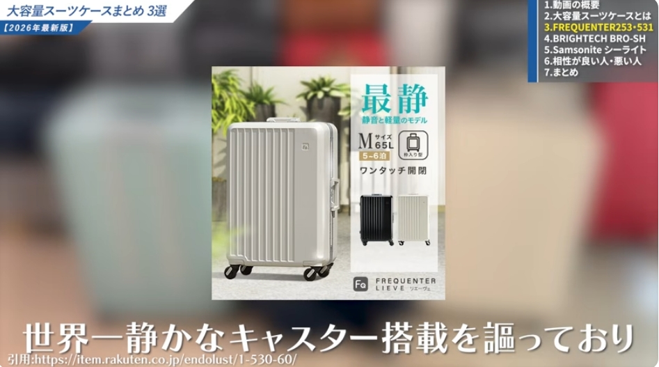 【サイズ別】プロが厳選したおすすめスーツケース6選-26
