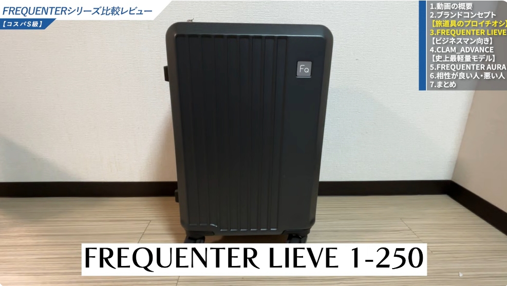 リエーヴェ1-250 ｜機内持ち込み軽量タイプ-01
