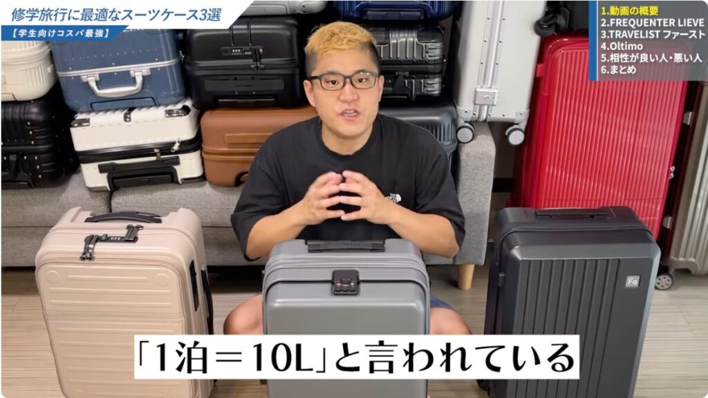 1泊あたり10L
